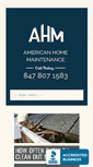 Mobile Screenshot of americanhomemaintenance.net